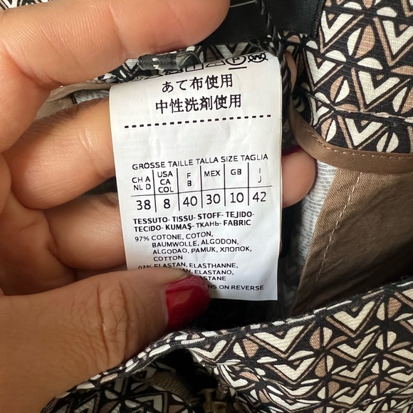 Weekend Max Mara NEW! t Stretch Trouser Size 8-NEW! Made In Italy! - Picture 16 of 16